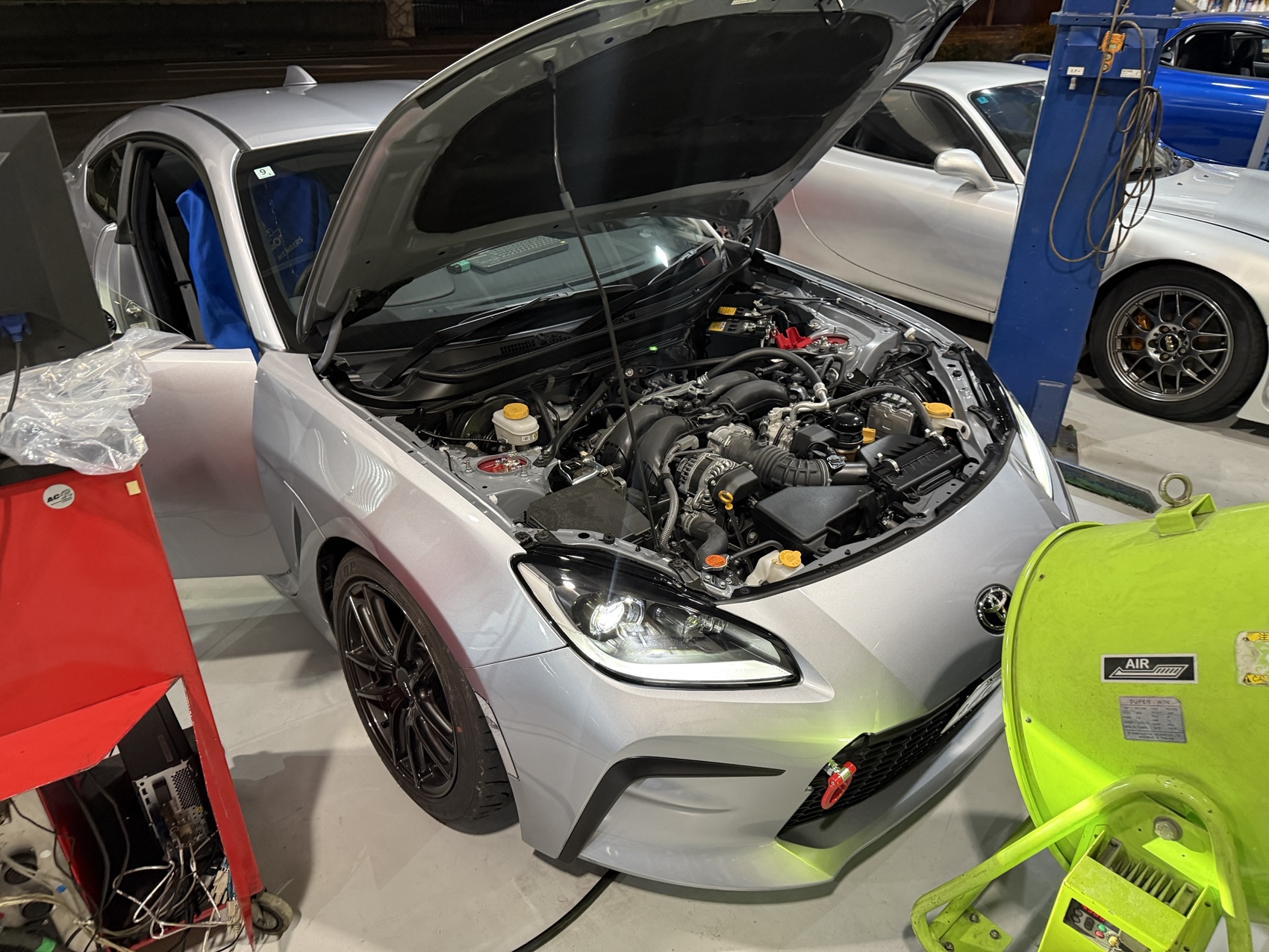 GR86 アプライドD型モデルの現車セッティングとレーストラコン